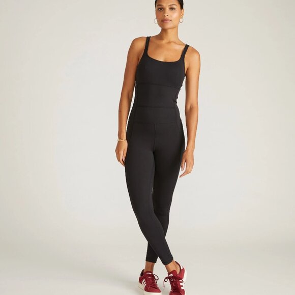 Universal Standard Game Black Next To Naked Jumpsuit - Picture 1 of 4